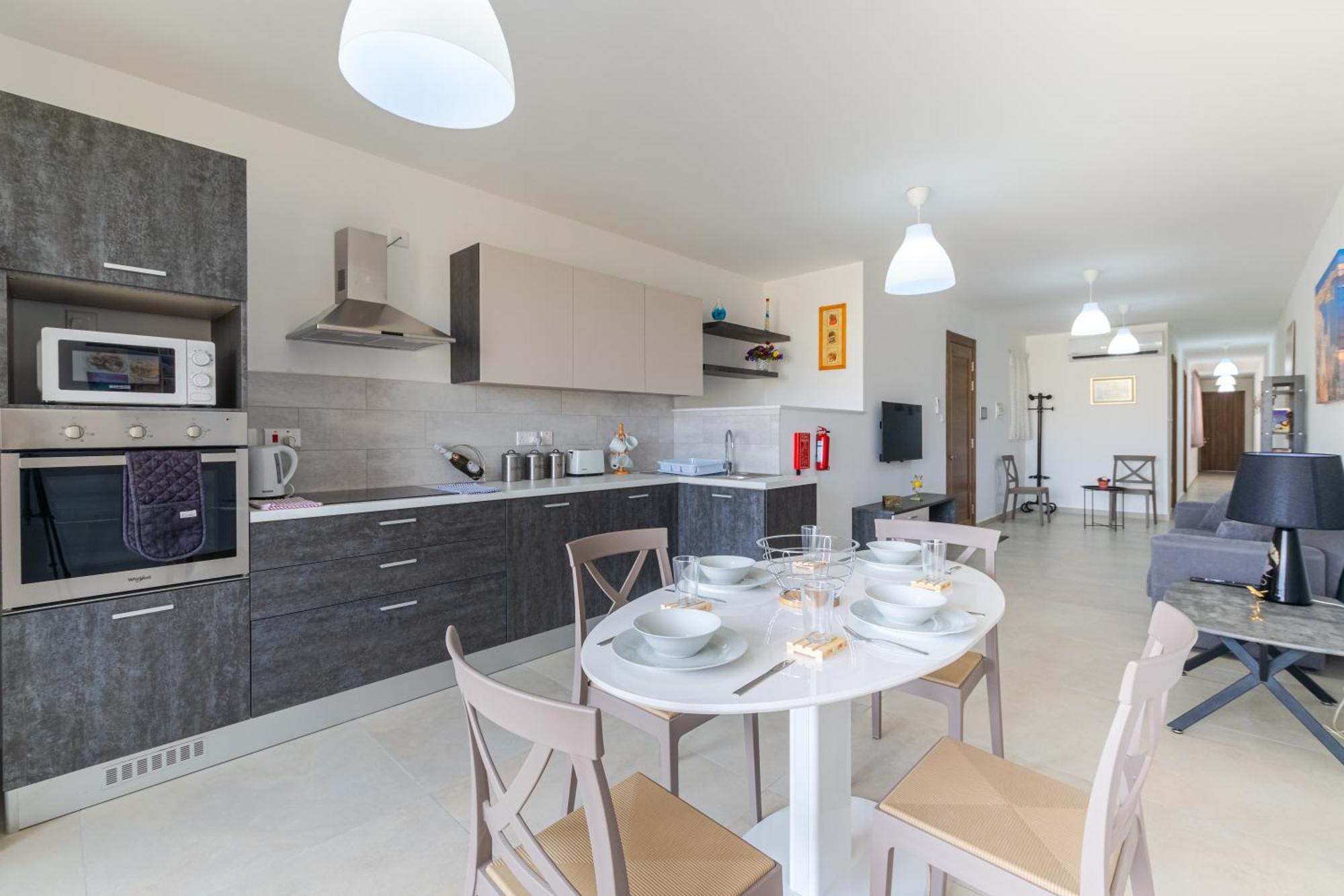 Apartament Spacious Brand New 3 Bdr 2bth Bugibba *